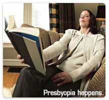 Learn about Presbyopia at New Westminster Optometry Clinic